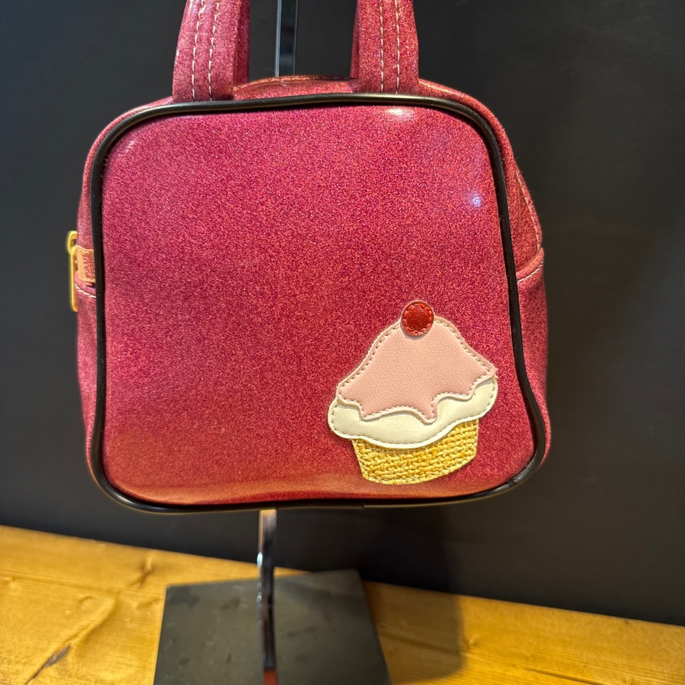 Vintage Paul Frank Cupcake Glitter Handbag Purse Made USA Y2K - Picture 2 of 8